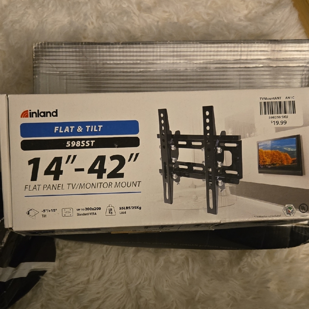 3 - Inland TV/Monitor Mount 14"-42"